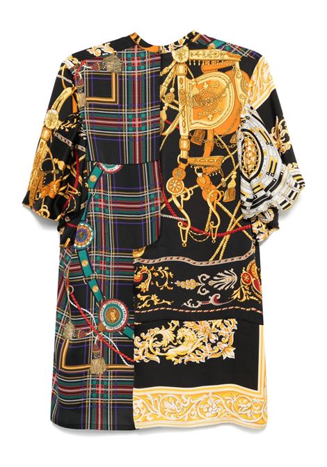 Black graphic-print shirt Junya watanabe - women JUNYA WATANABE | JOB0082